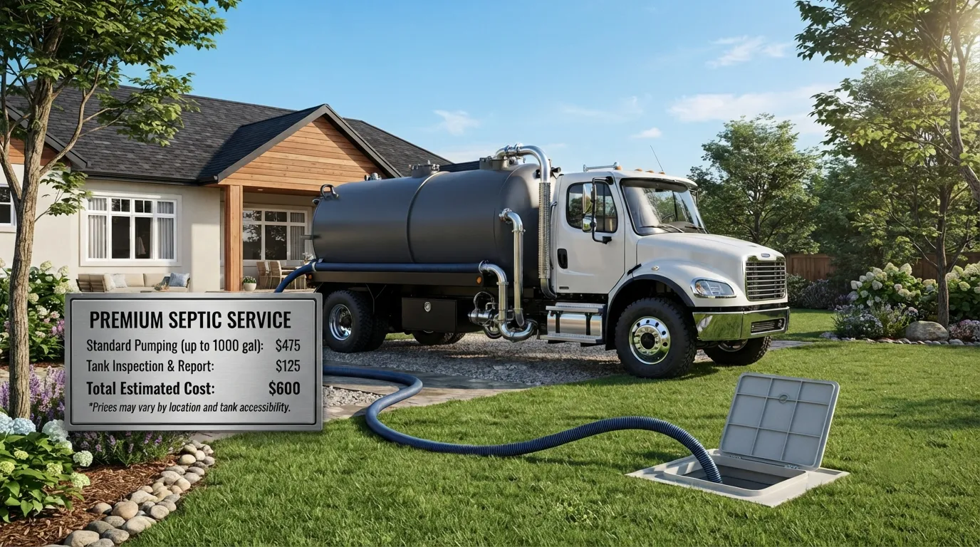 Septic Tank Pumping Cost in Chandler, AZ